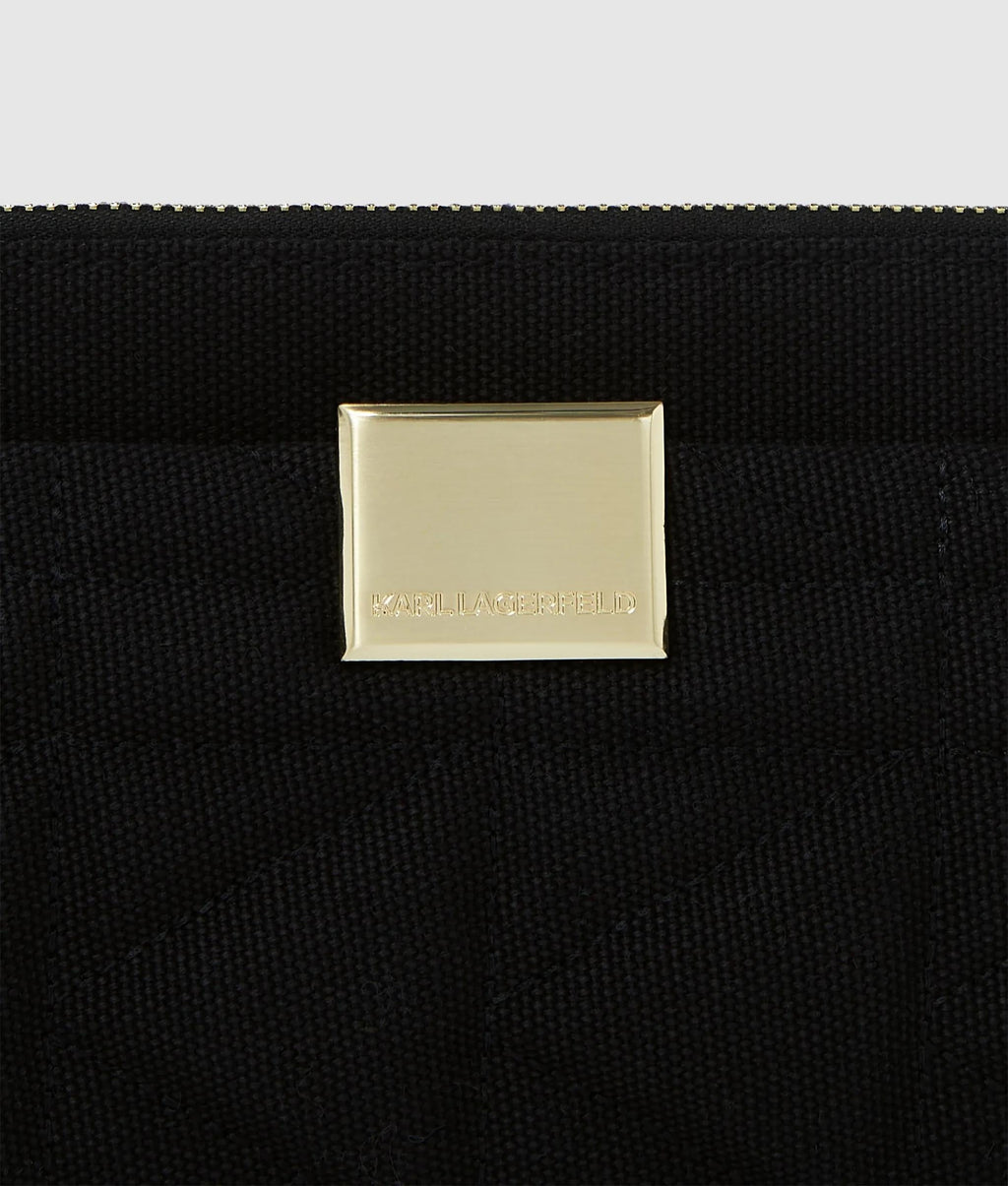 KL X Amber Valletta Kuilt canvas shoulder bag
