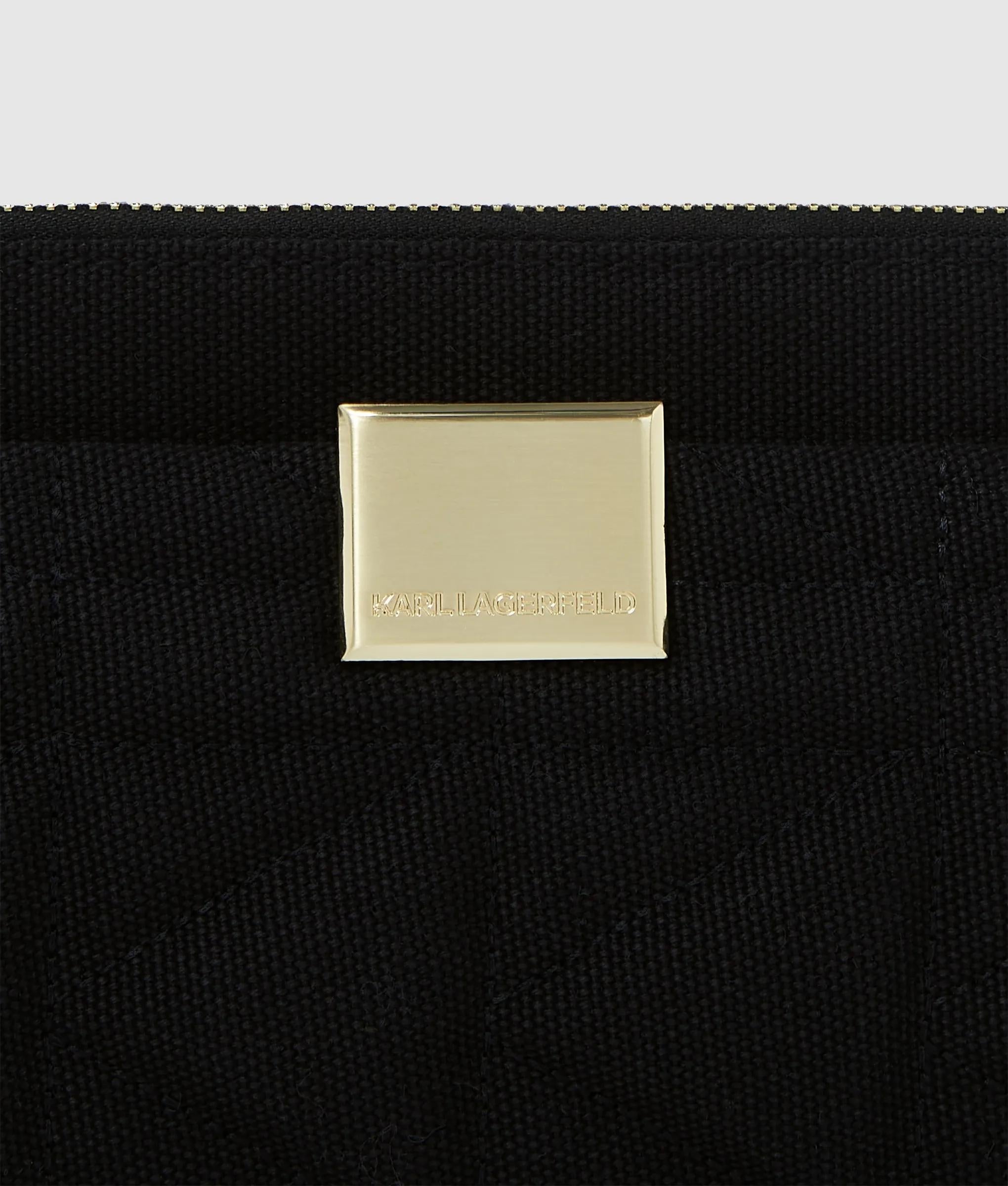 KL X Amber Valletta Kuilt canvas shoulder bag