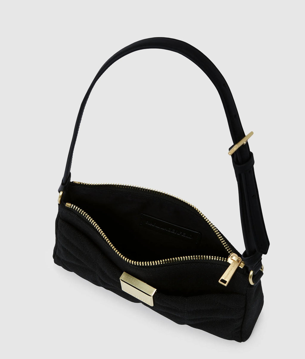 KL X Amber Valletta Kuilt canvas shoulder bag