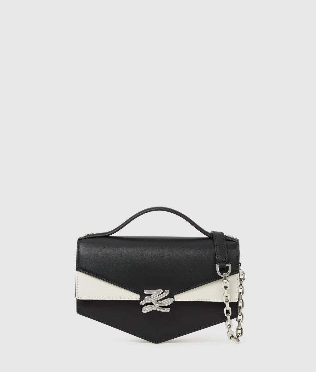 KL Studio Autograph monochrome crossbody bag