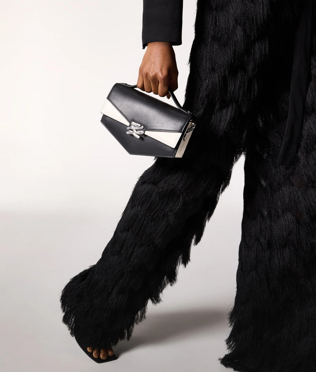 KL Studio Autograph monochrome crossbody bag