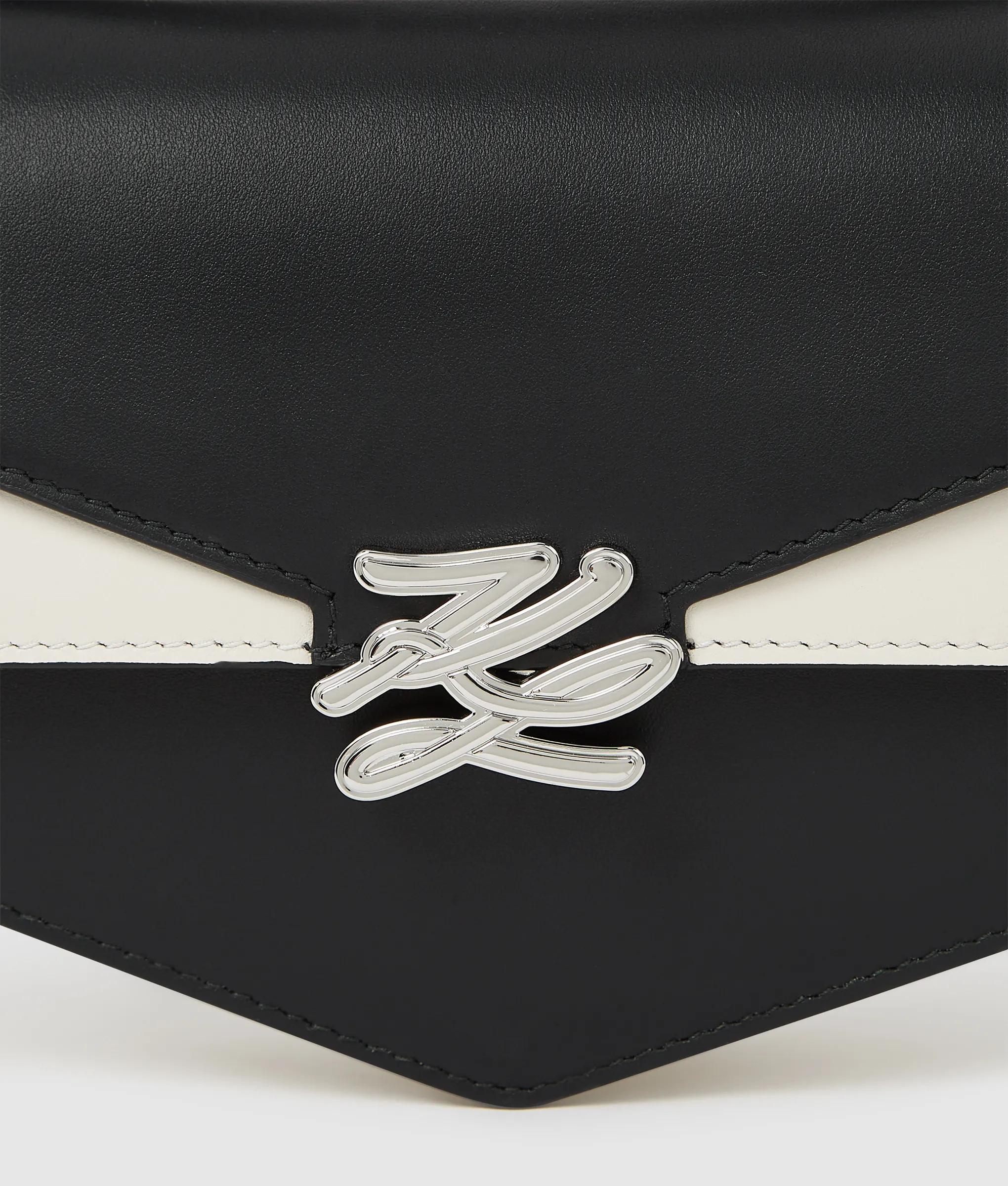 KL Studio Autograph monochrome crossbody bag