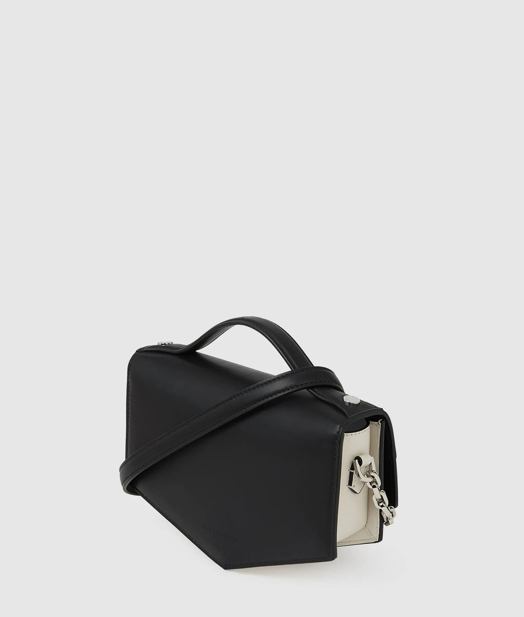 KL Studio Autograph monochrome crossbody bag