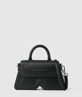 Ikon K leather top handle bag