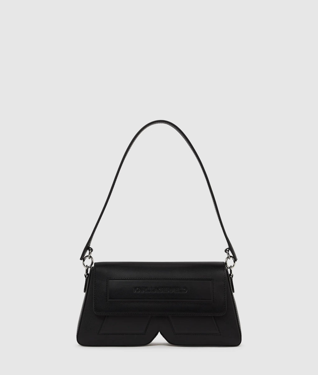 Ikon K leather shoulder bag