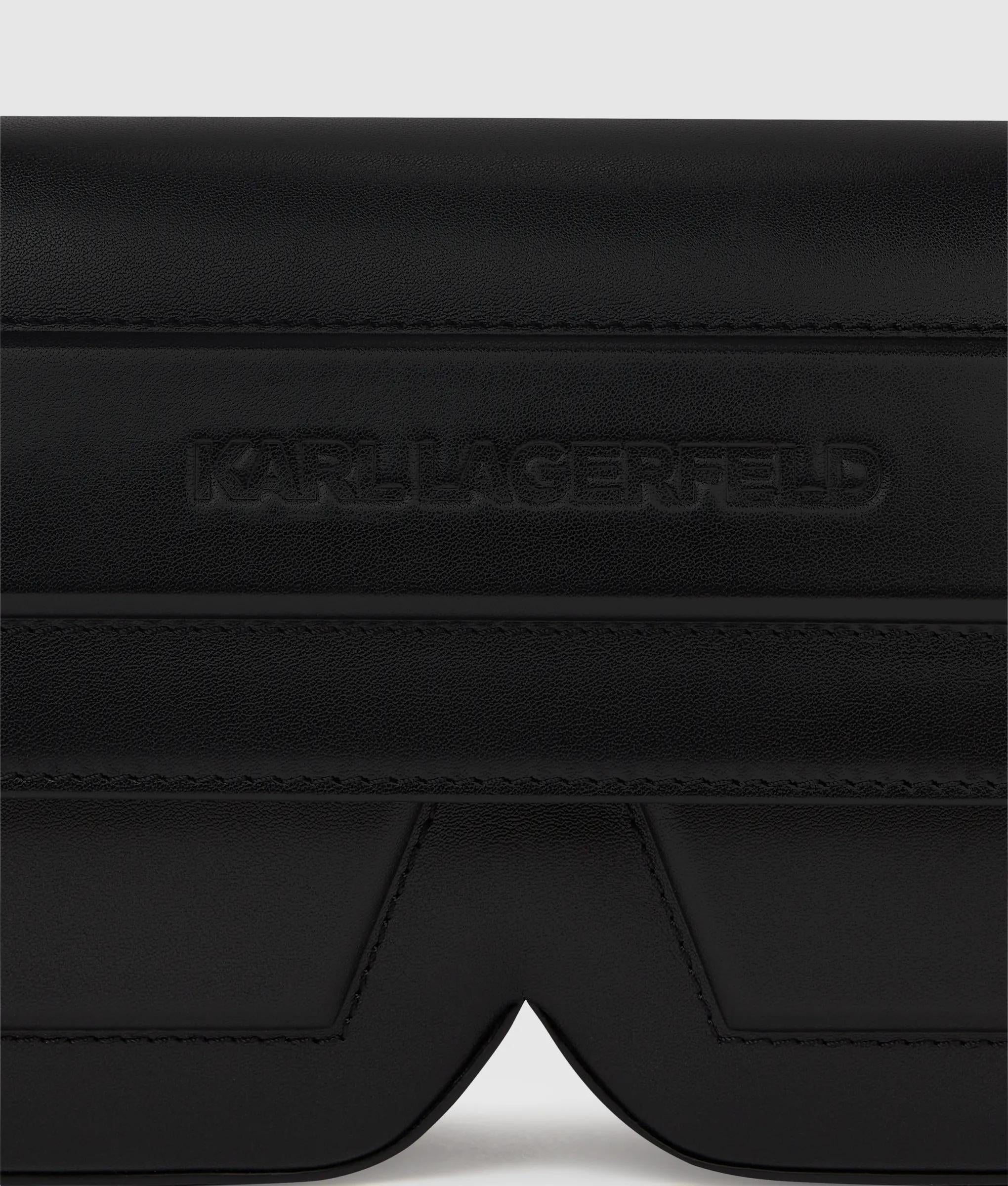 Ikon K leather shoulder bag