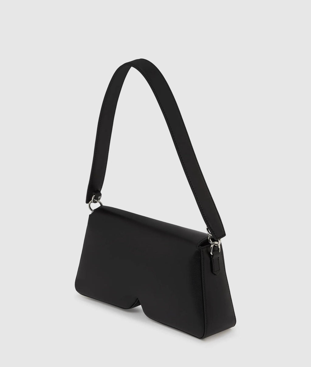Ikon K leather shoulder bag