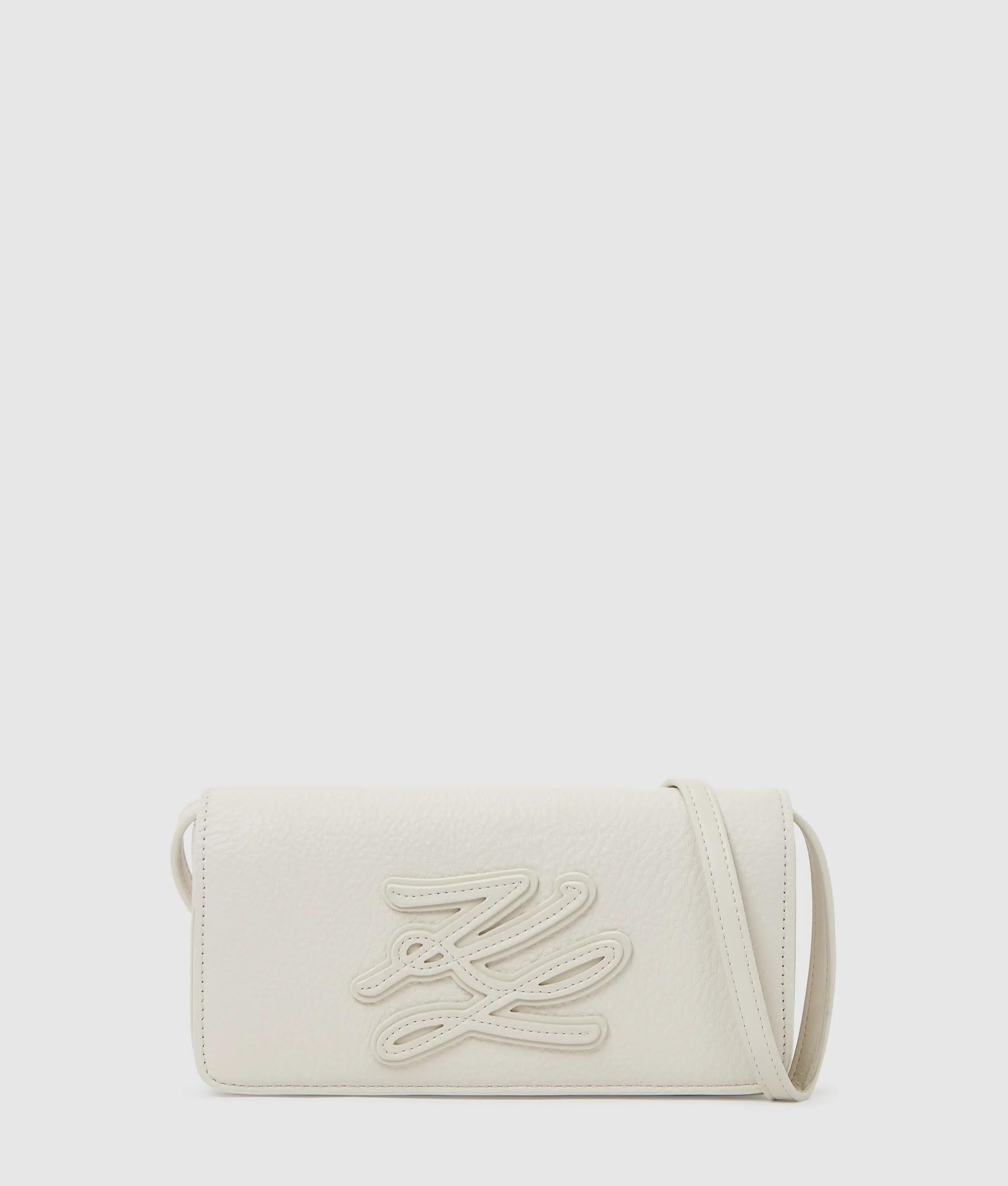 K/Autograph patch mini crossbody bag