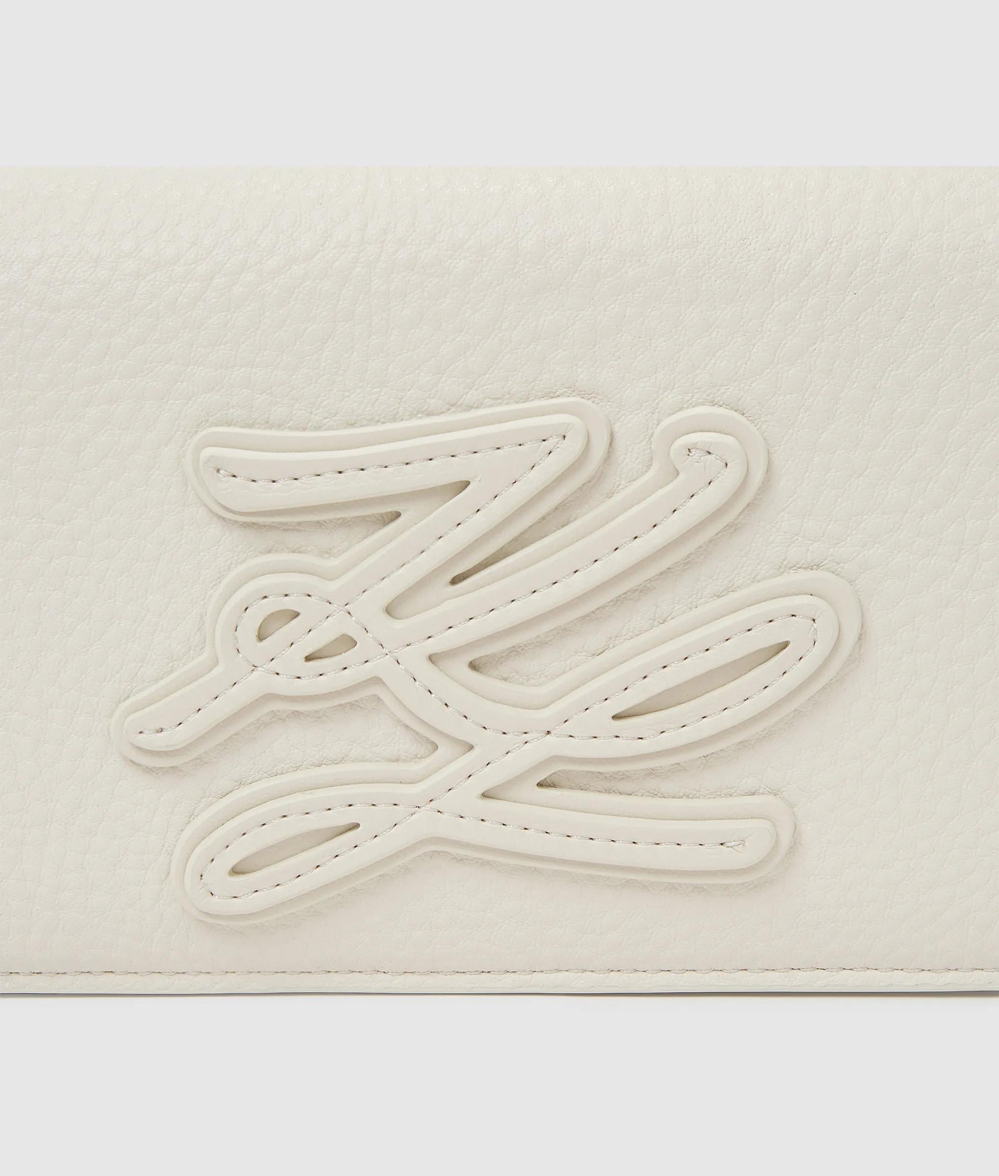 K/Autograph patch mini crossbody bag