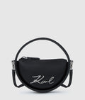 K/Signature nano round bag