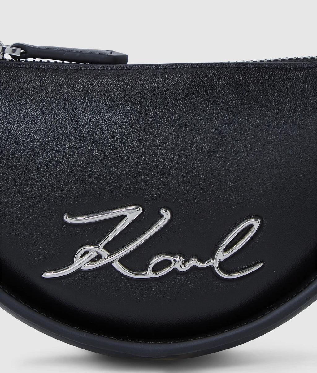 K/Signature nano round bag