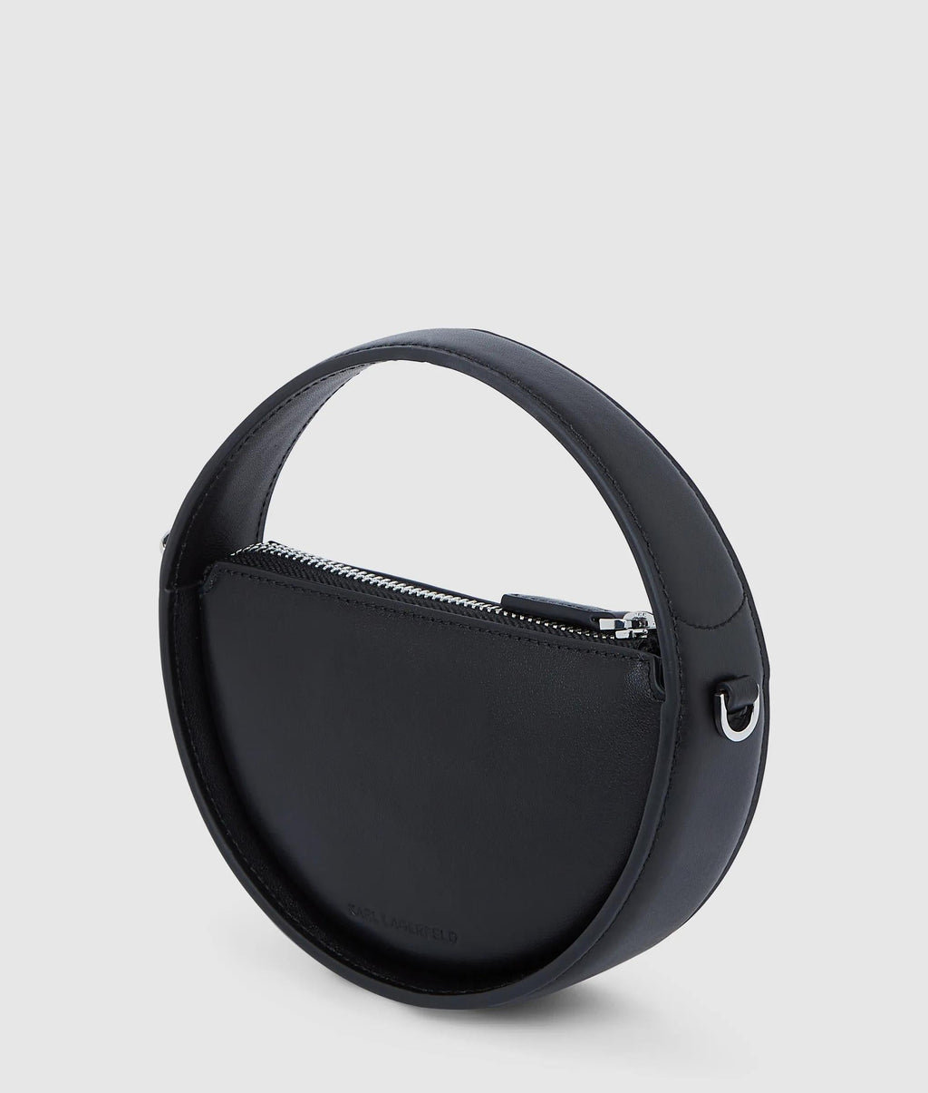 K/Signature nano round bag