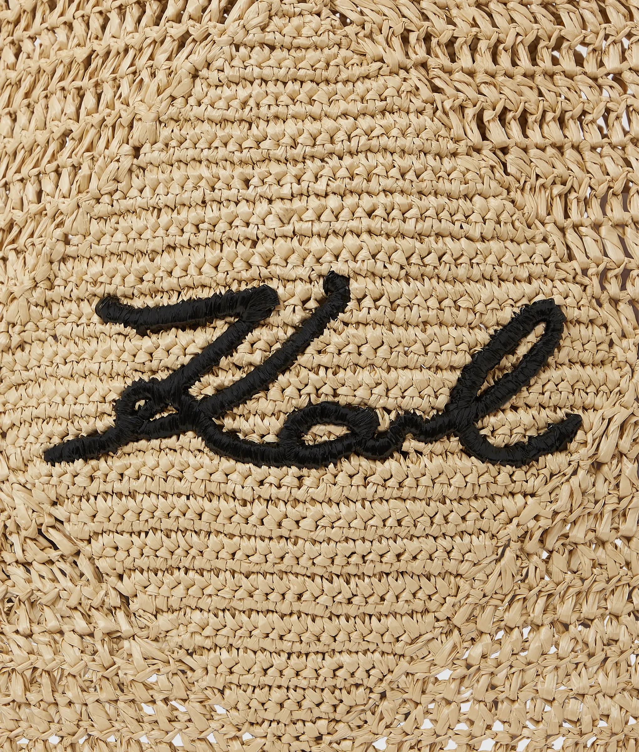 Signature crochet large beach bag