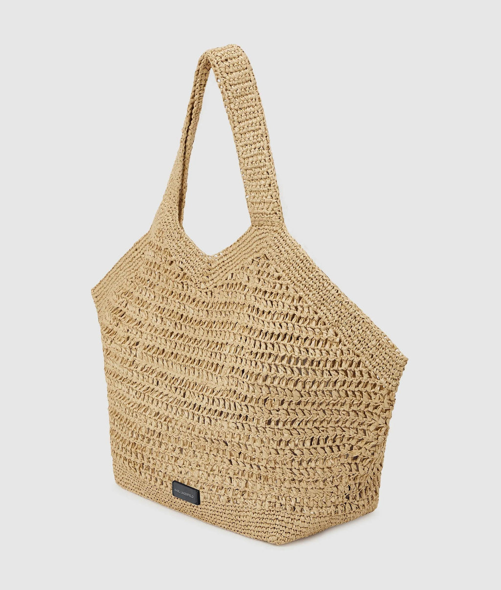 Signature crochet large beach bag