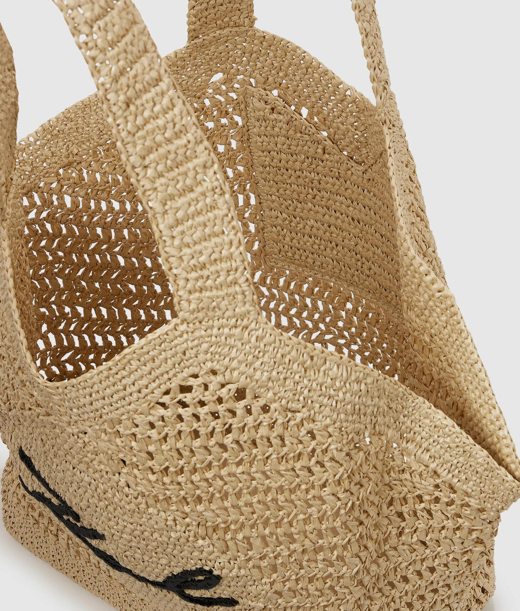 Signature crochet large beach bag