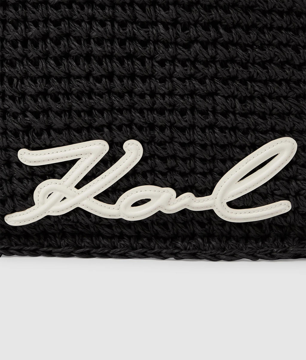 Signature scarf beach bag