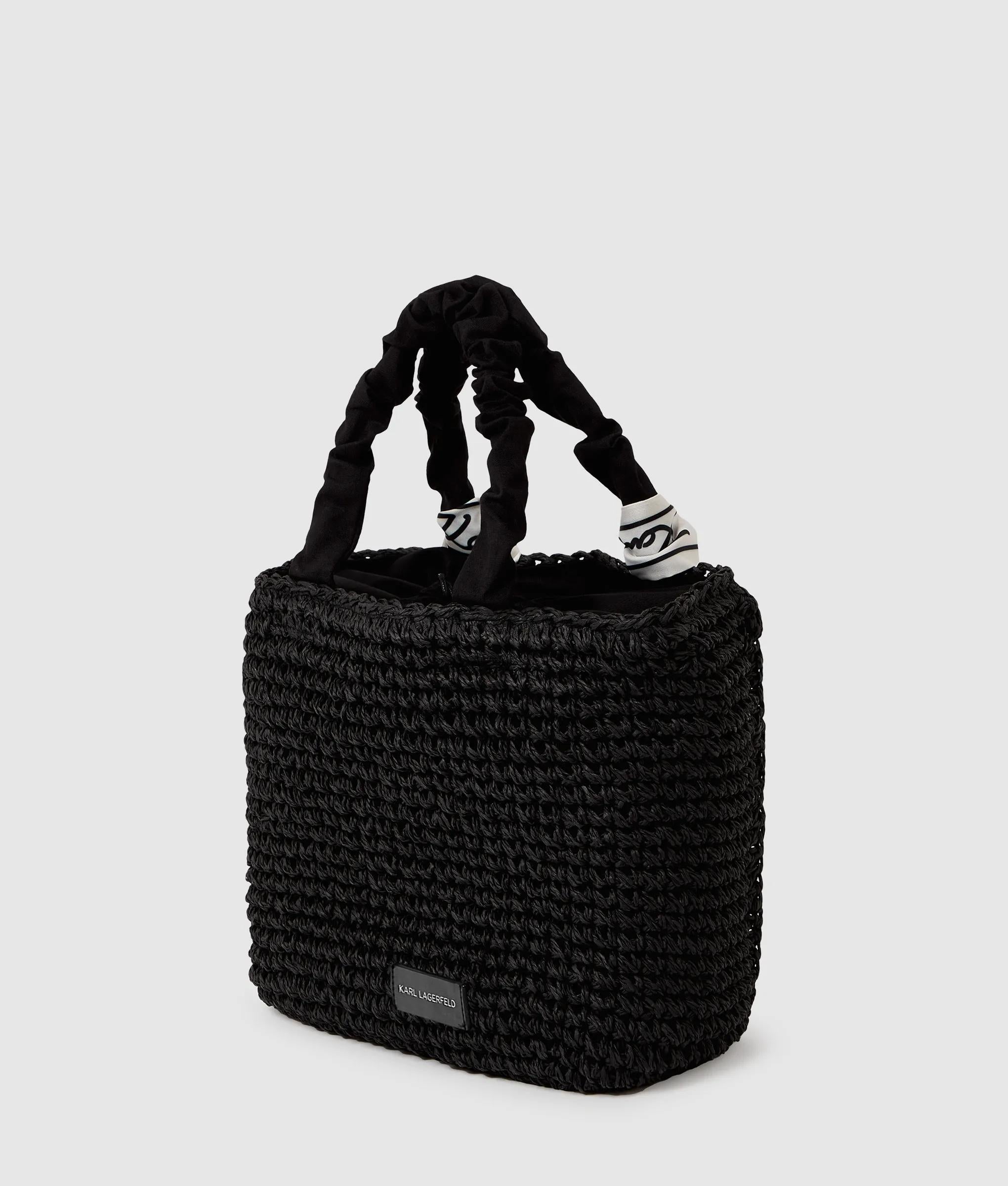 Signature scarf beach bag