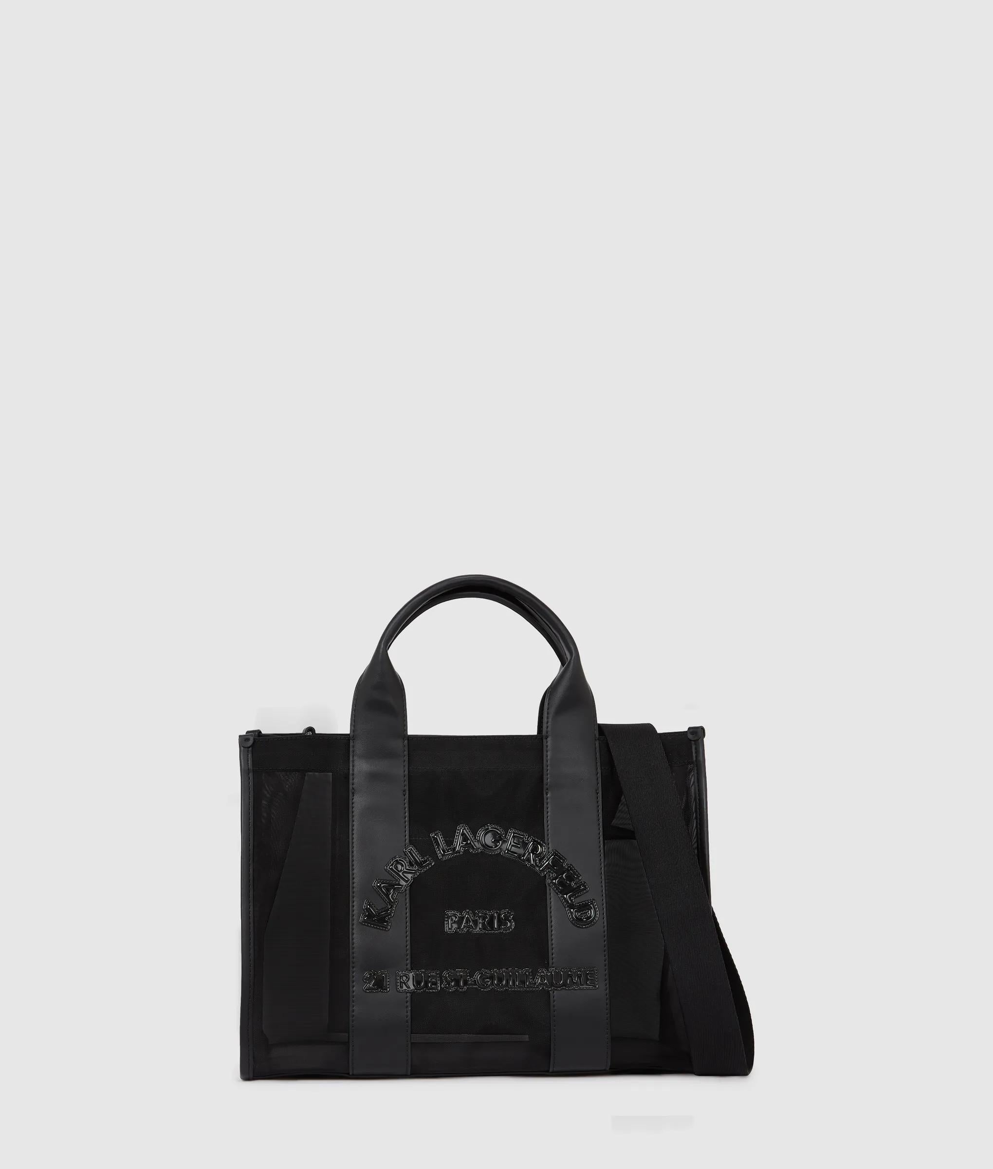 Rue St-Guillaume square mesh medium tote bag