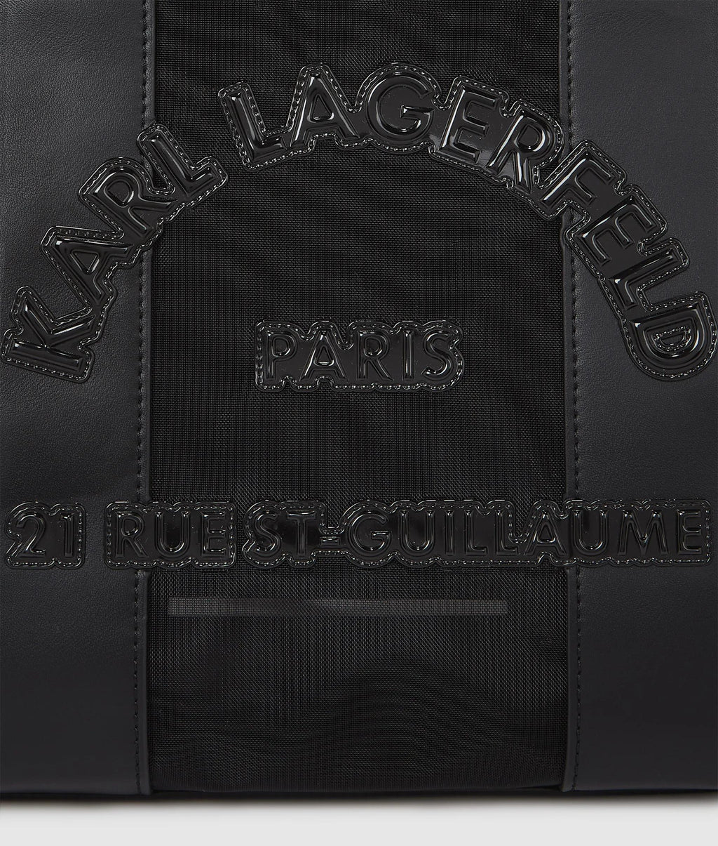 Rue St-Guillaume square mesh medium tote bag