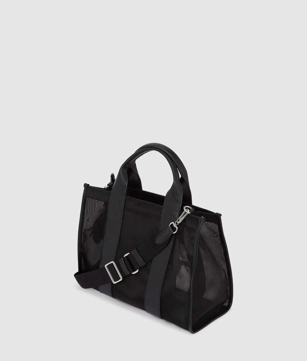 Rue St-Guillaume square mesh medium tote bag
