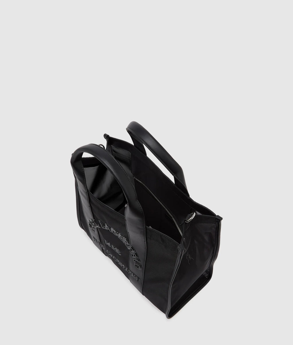 Rue St-Guillaume square mesh medium tote bag