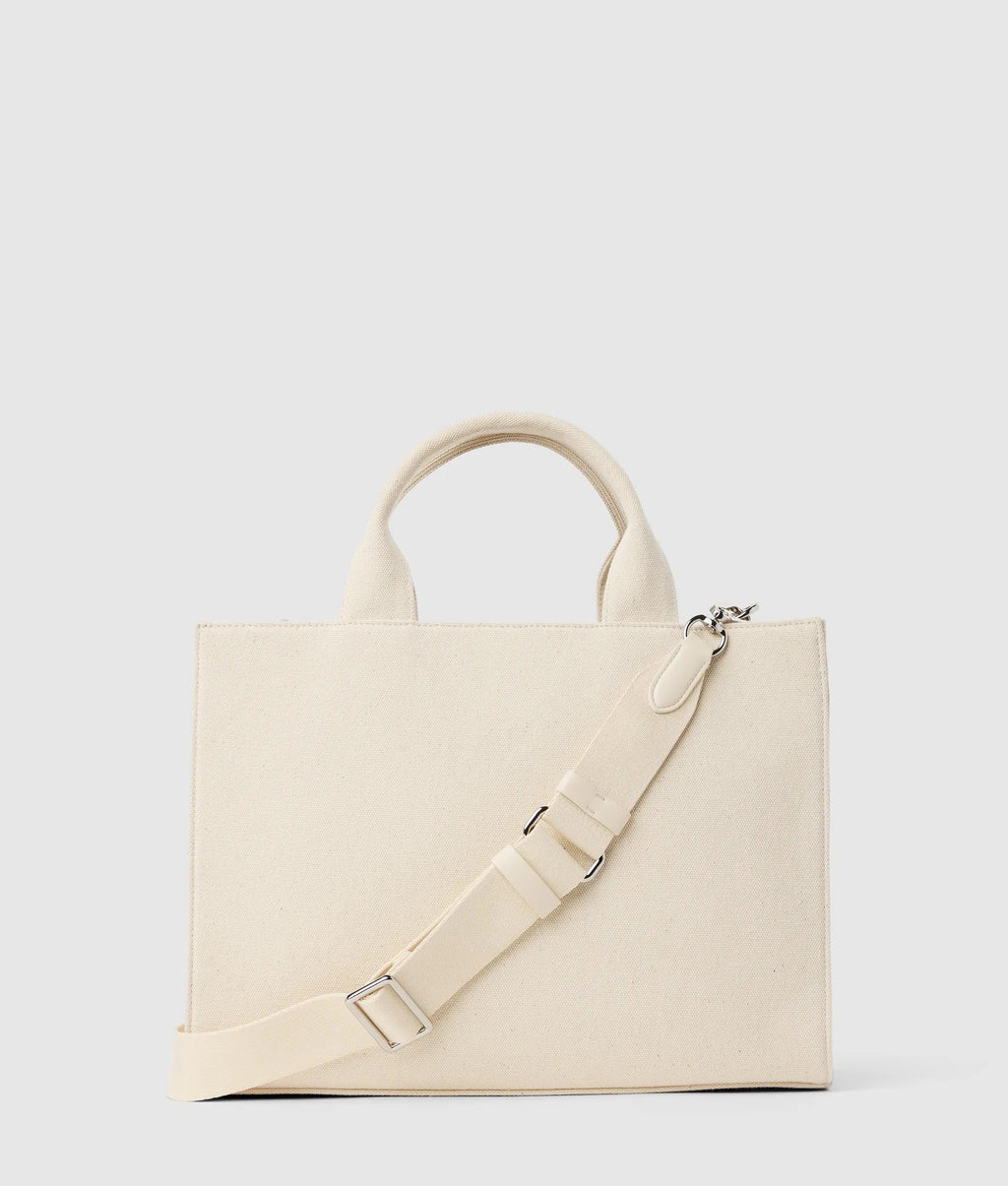 Rue St-Guillaume square patch medium tote bag