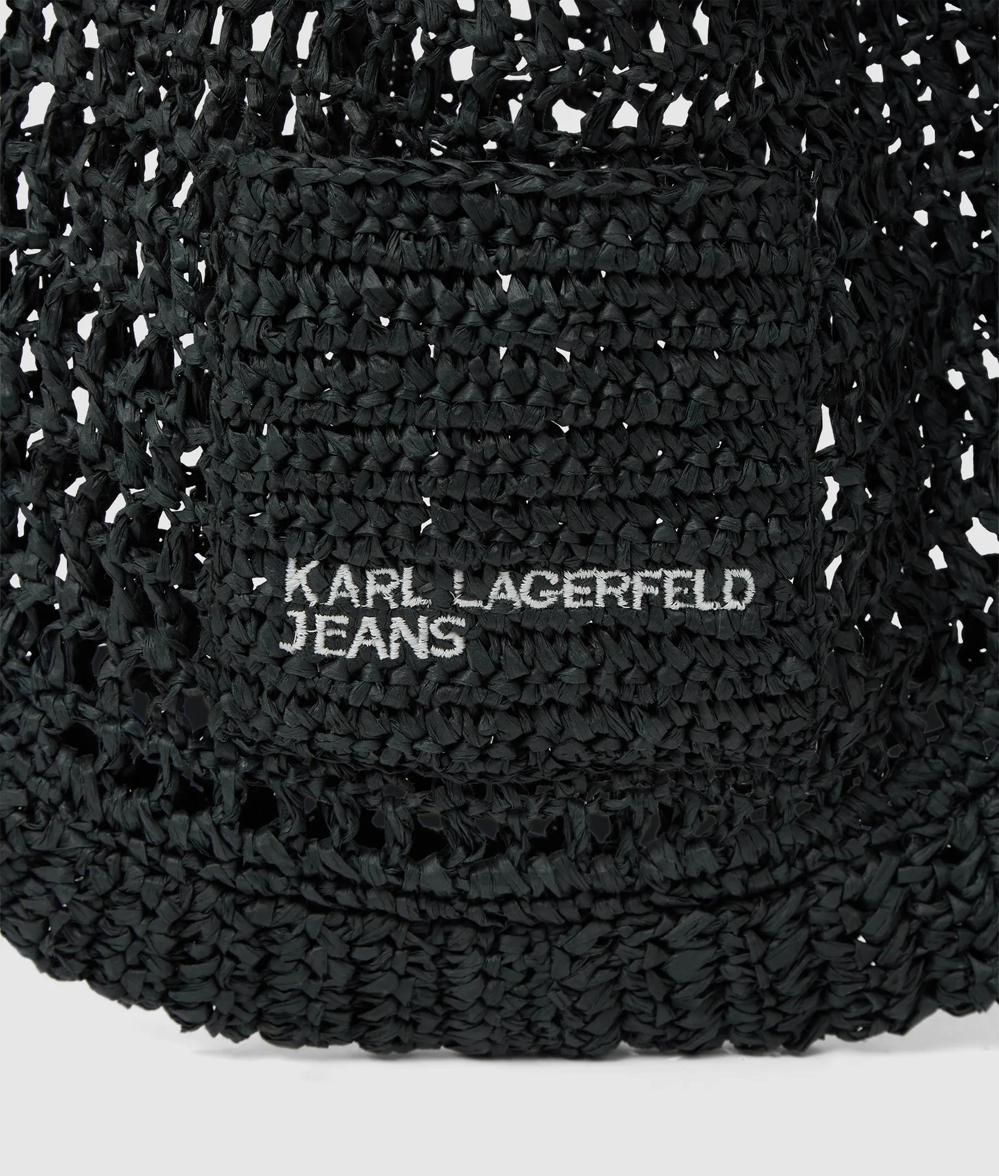 Summery woven hobo bag