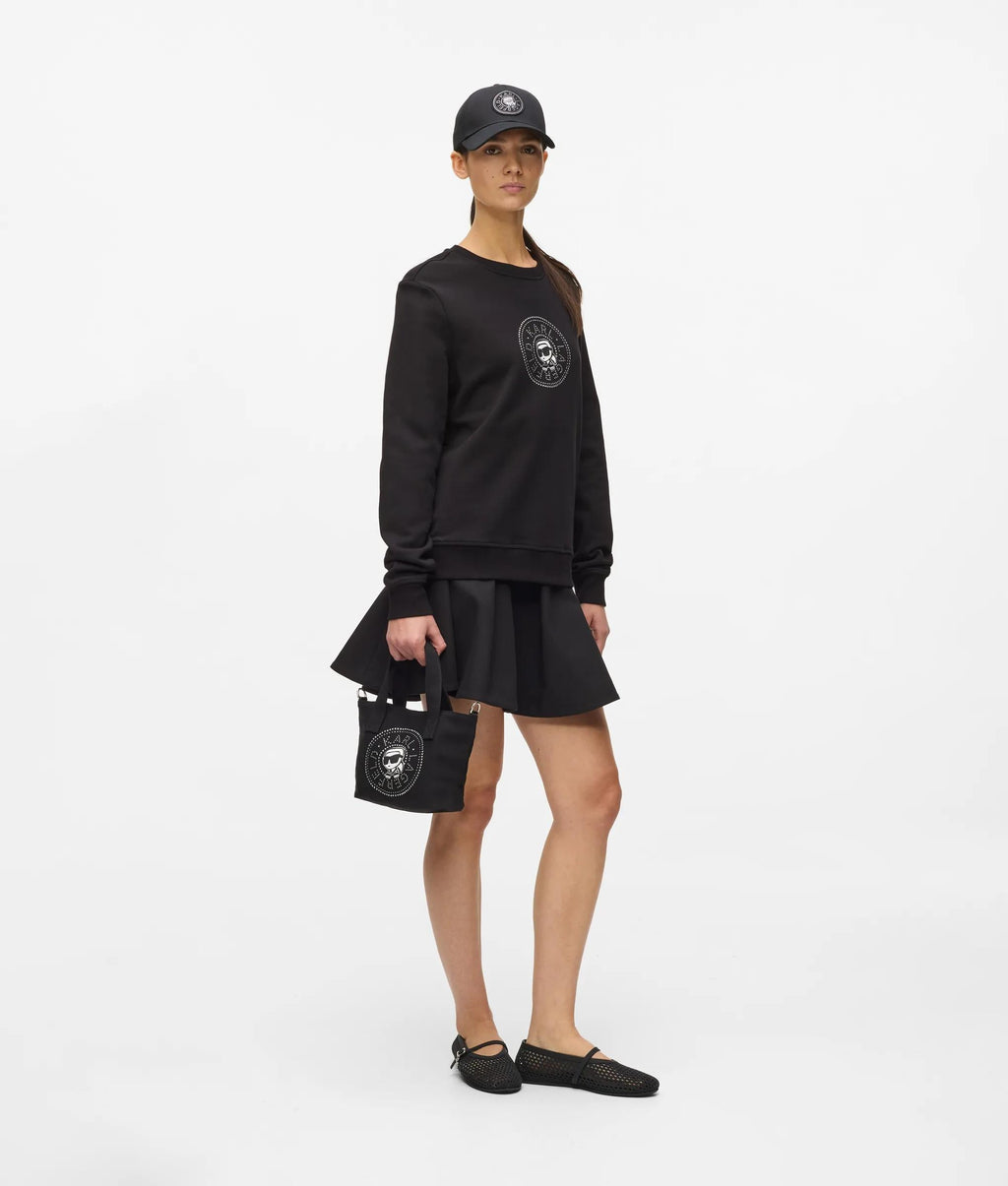 Ikon Circle rhinestones shopper