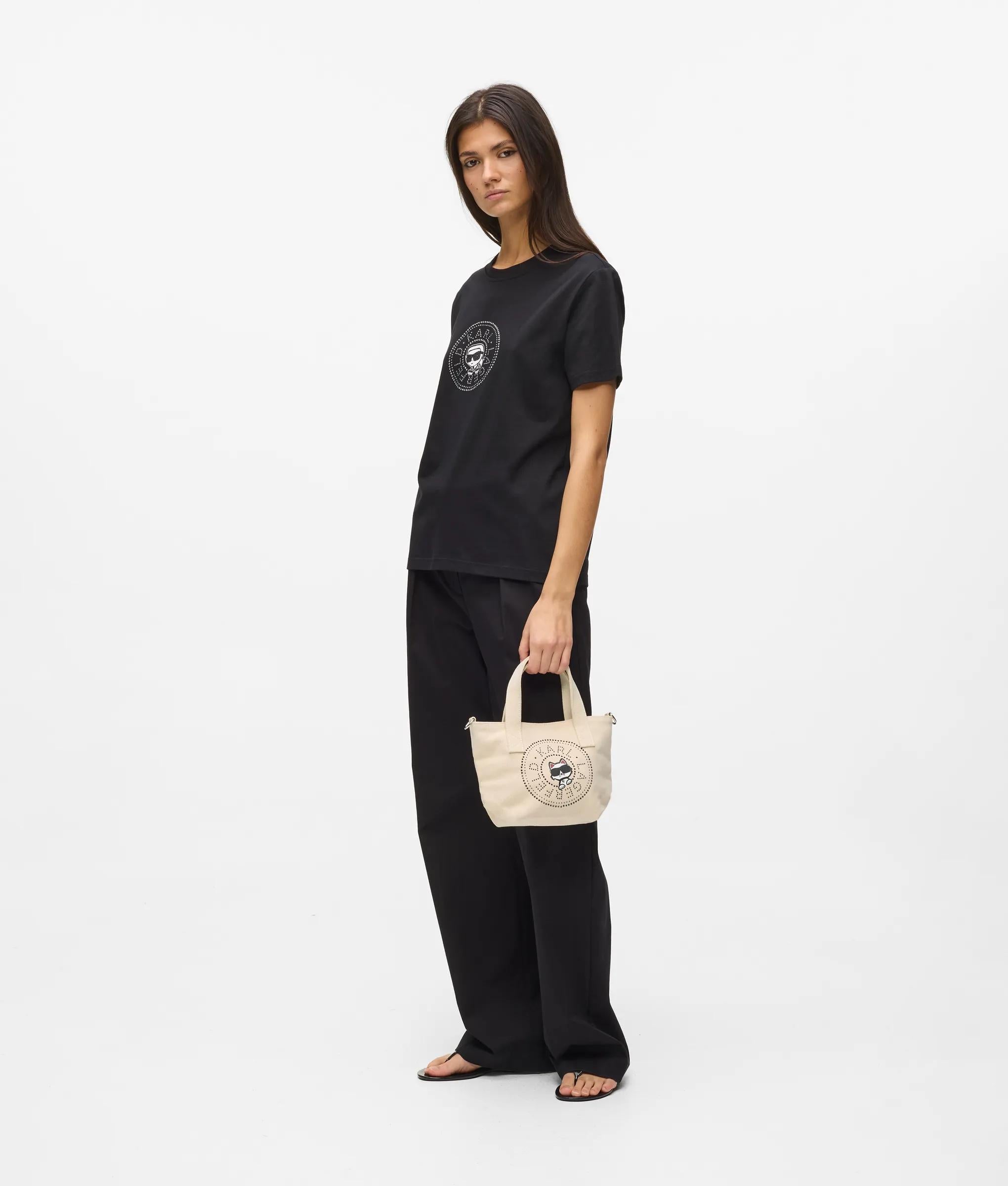 Ikon Circle Choupette rhinestones shopper