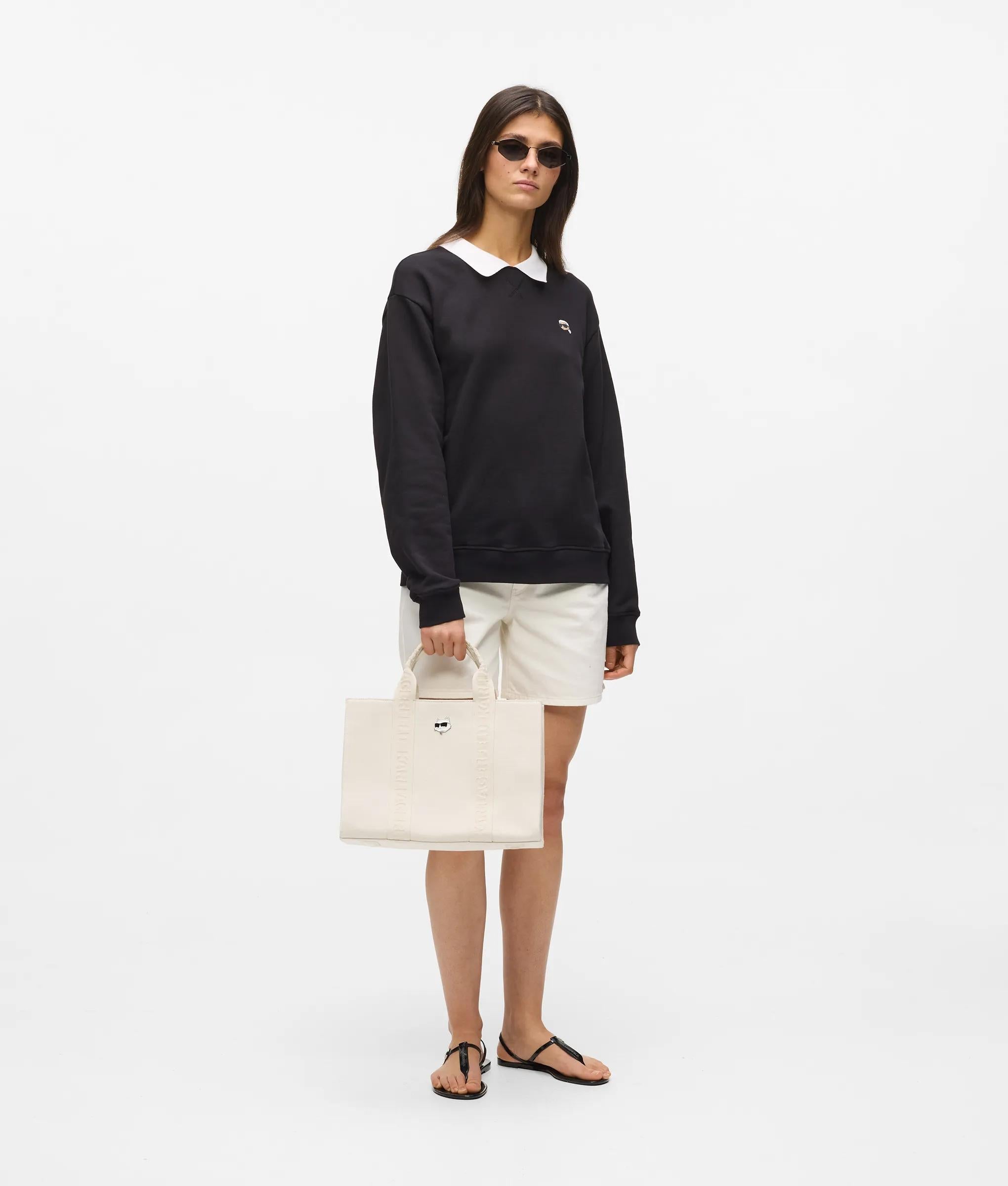 Ikon Choupette pin square tote bag
