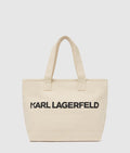 Logo extra large tote bag