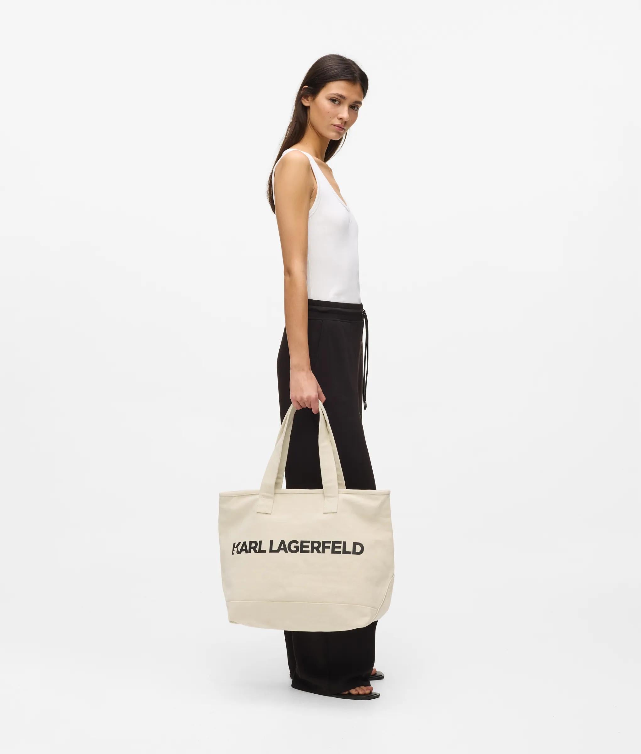 Logo extra large tote bag