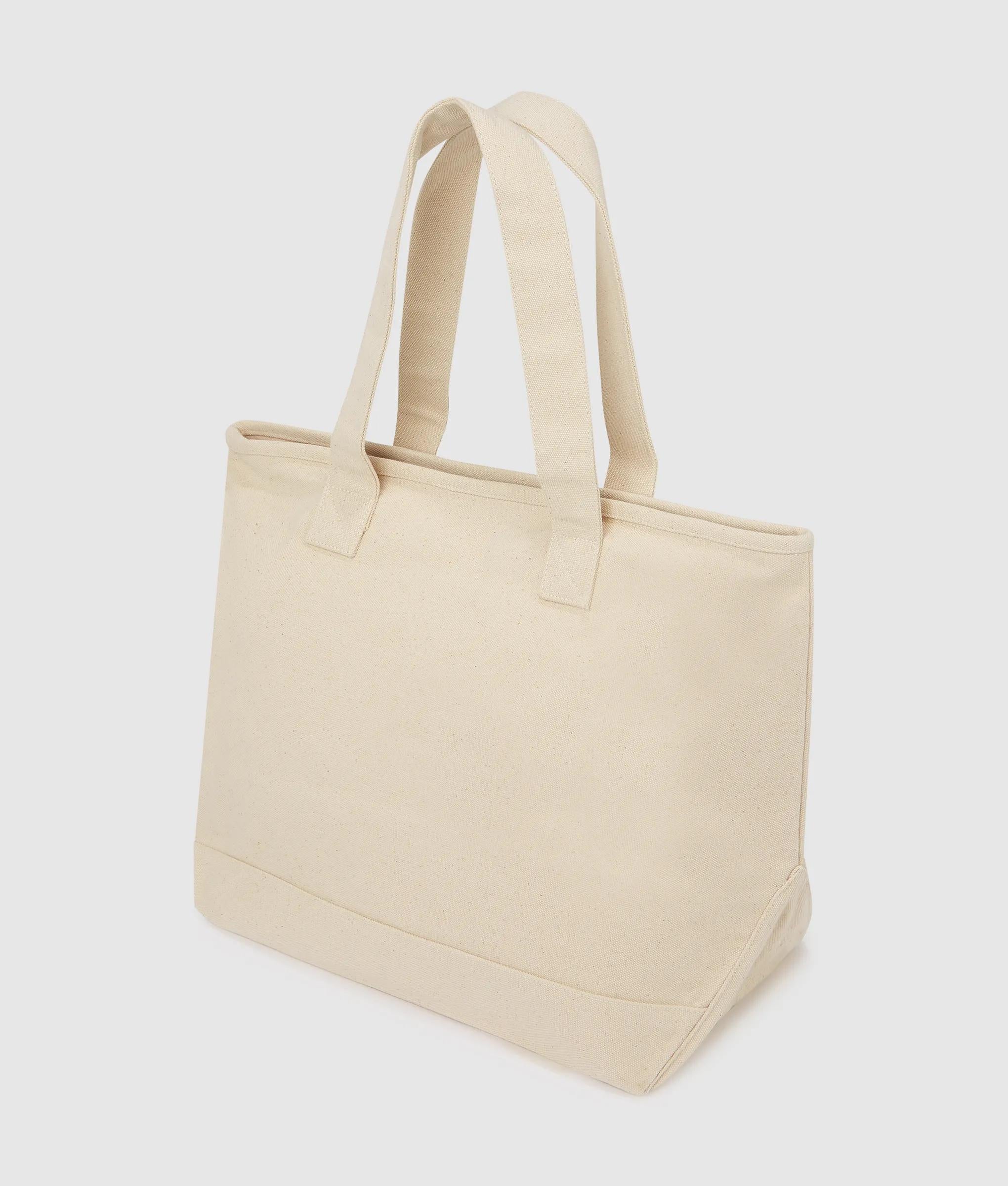 Logo extra large tote bag