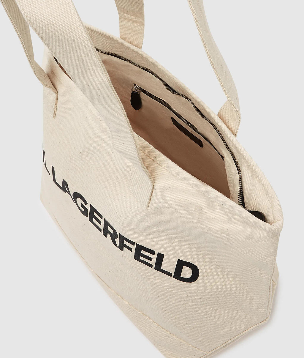 Logo extra large tote bag