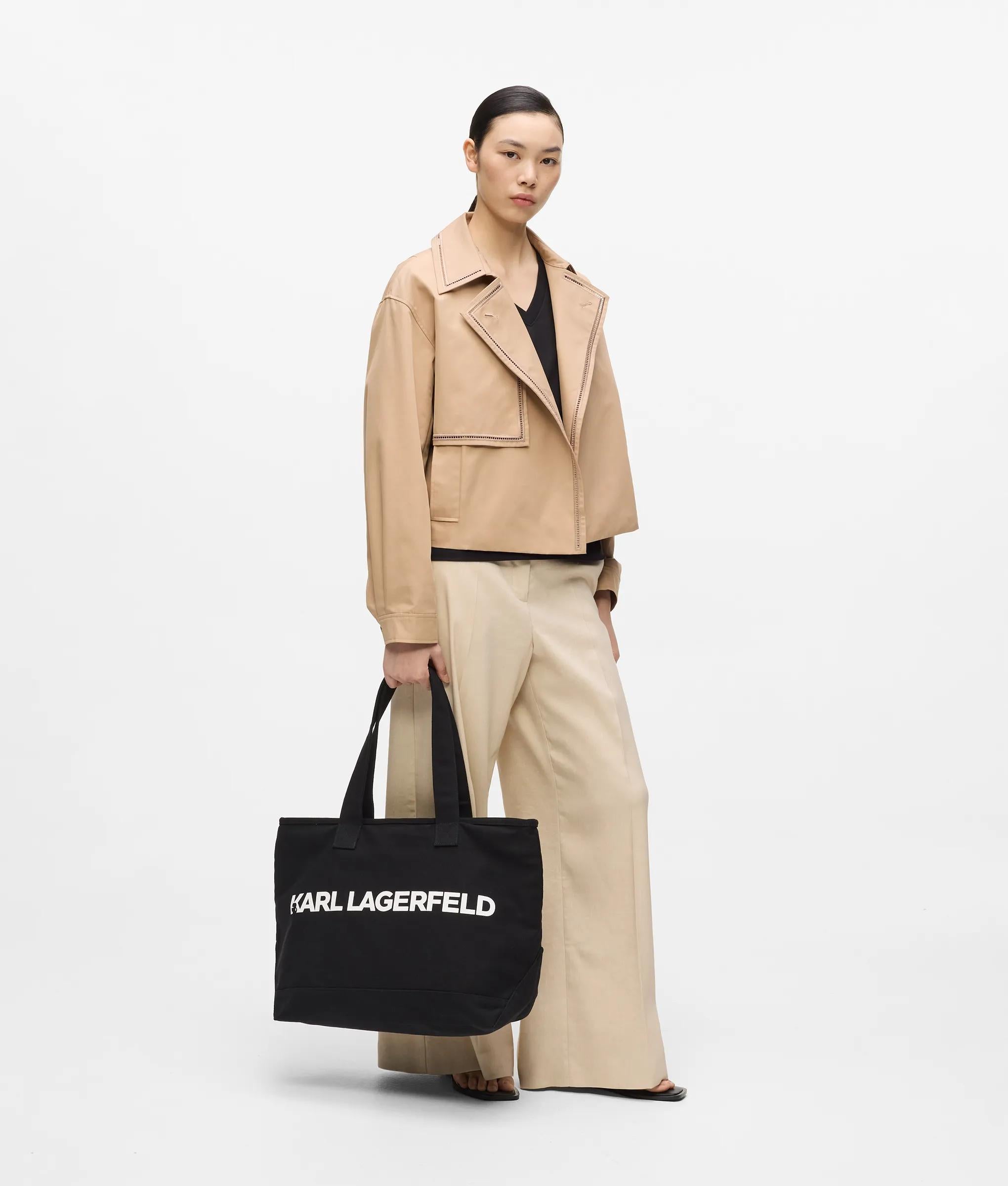Logo extra large tote bag