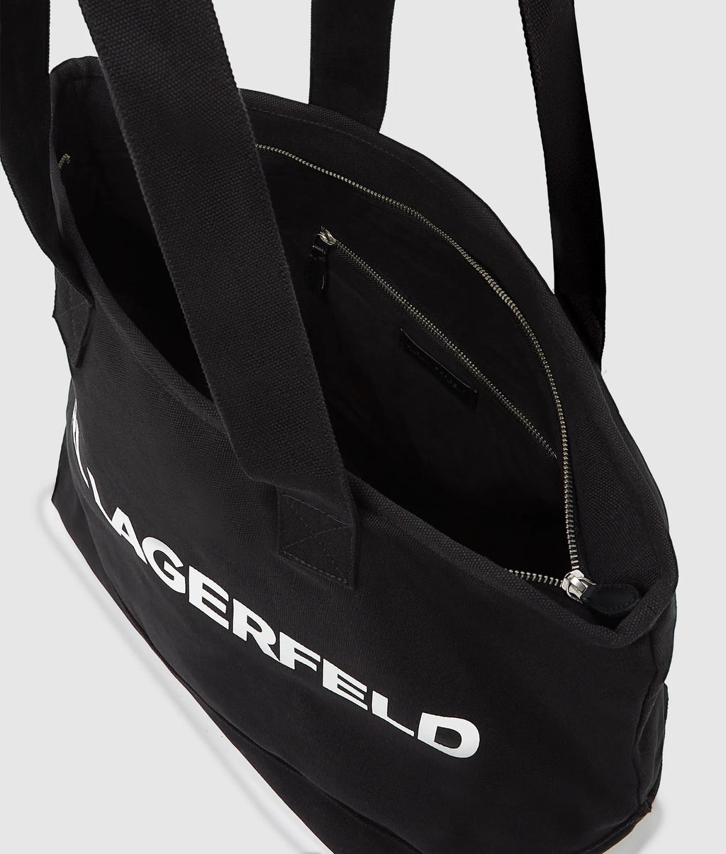Logo extra large tote bag