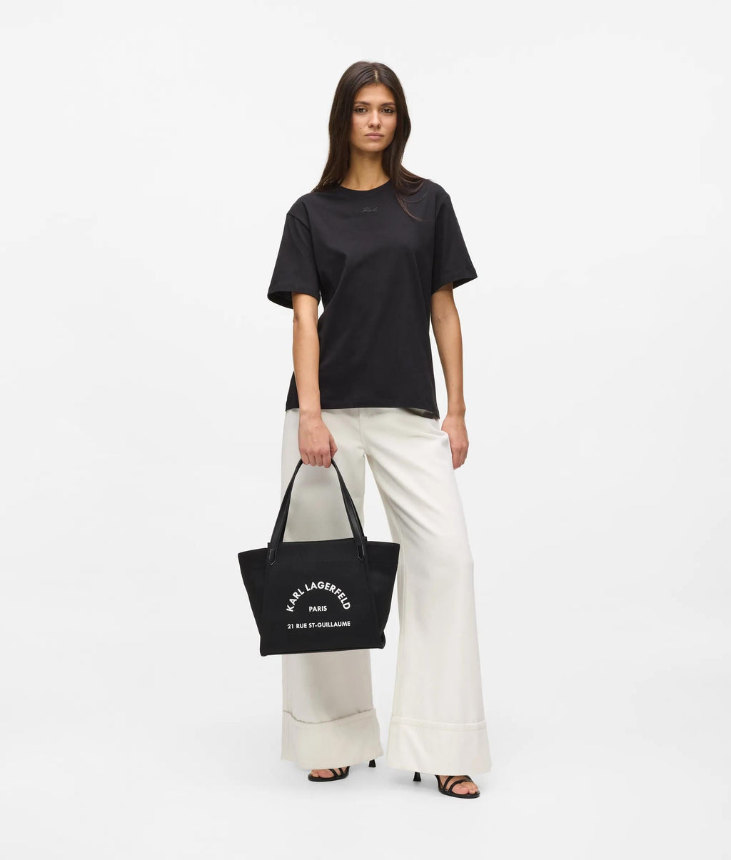 Rue St-Guillaume winged tote bag