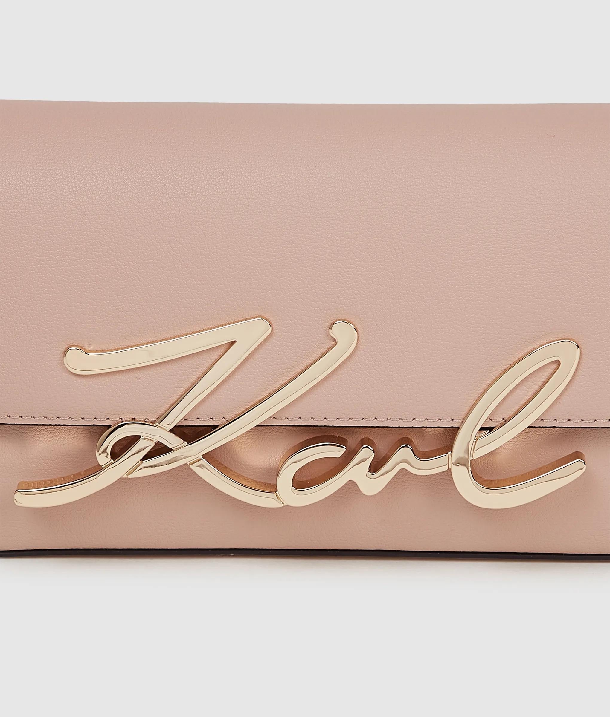 K/Signature small chain shoulder bag