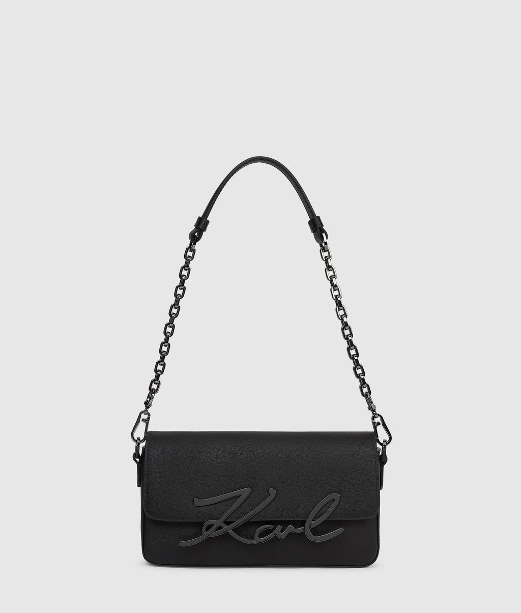 K/Signature small chain shoulder bag