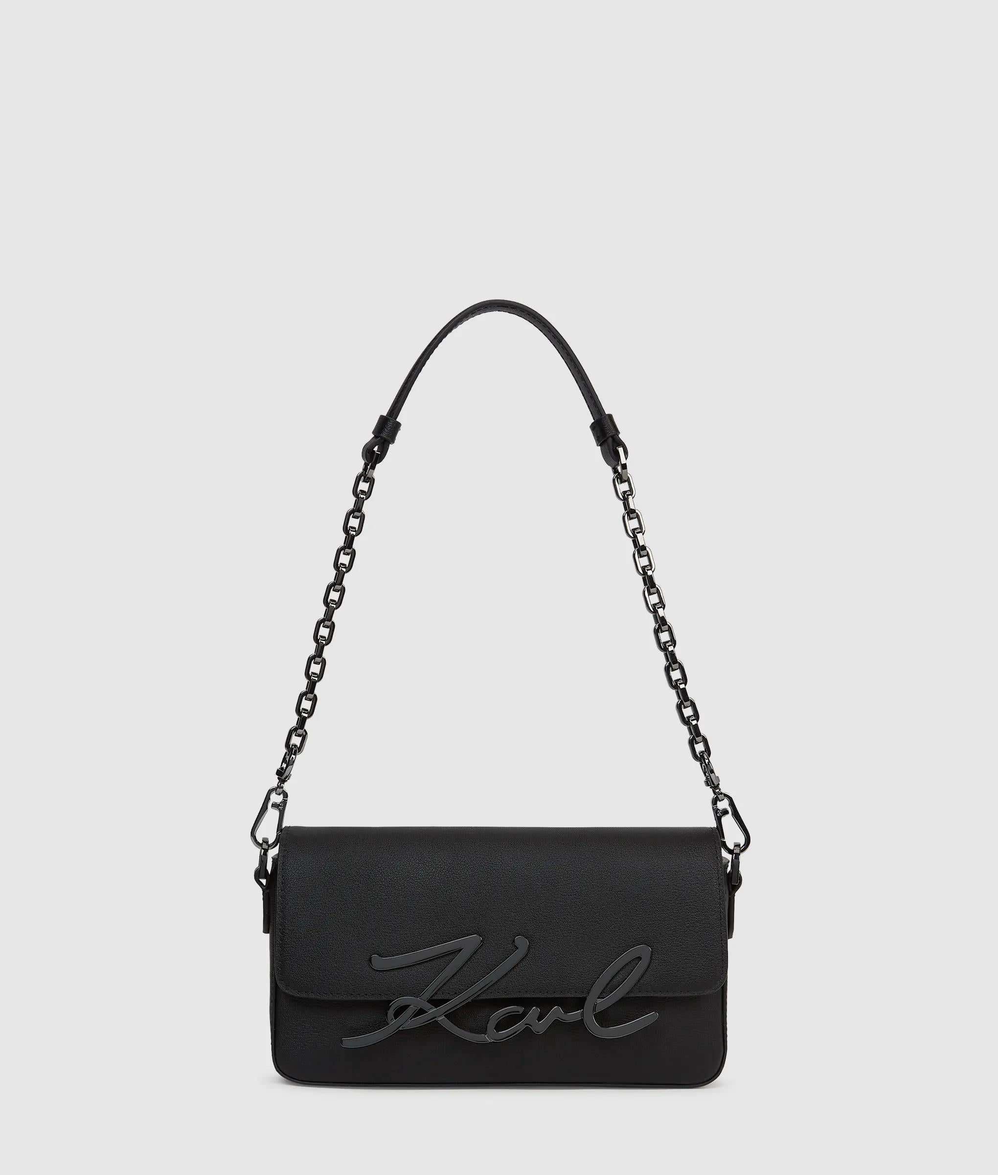 K/Signature small chain shoulder bag