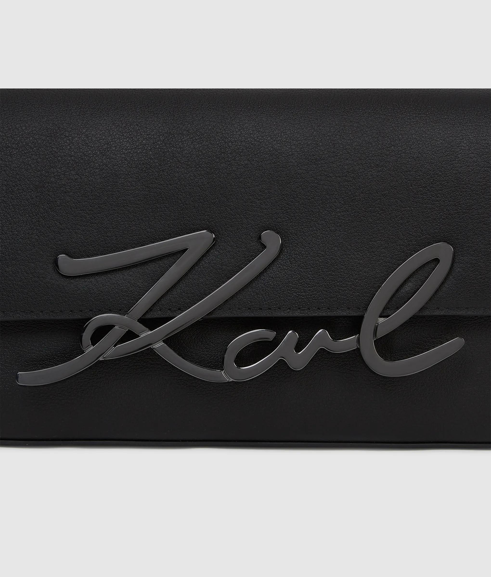 K/Signature small chain shoulder bag
