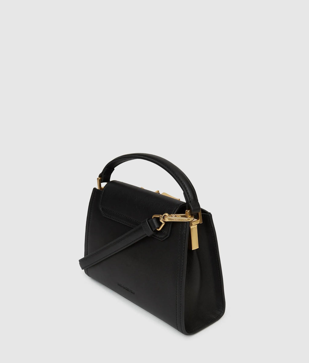 K/Signature mini top handle bag
