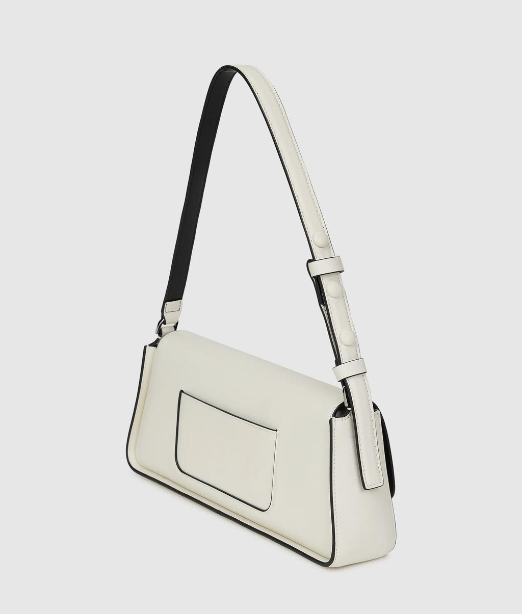 K/Signature elongated shoulder bag