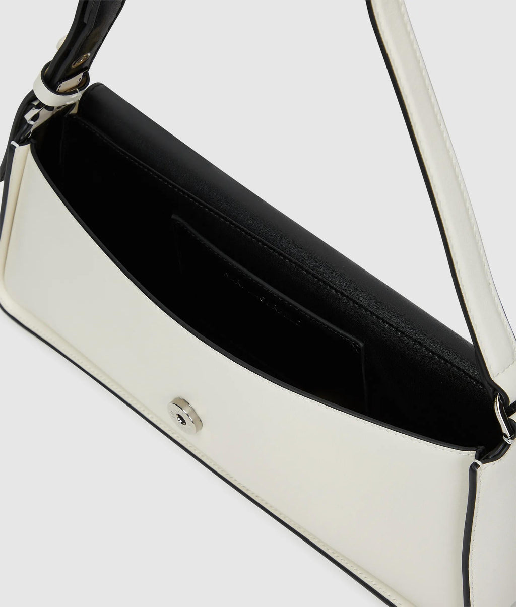 K/Signature elongated shoulder bag