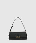 K/Signature elongated shoulder bag