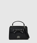 K/Autograph small bow top handle bag