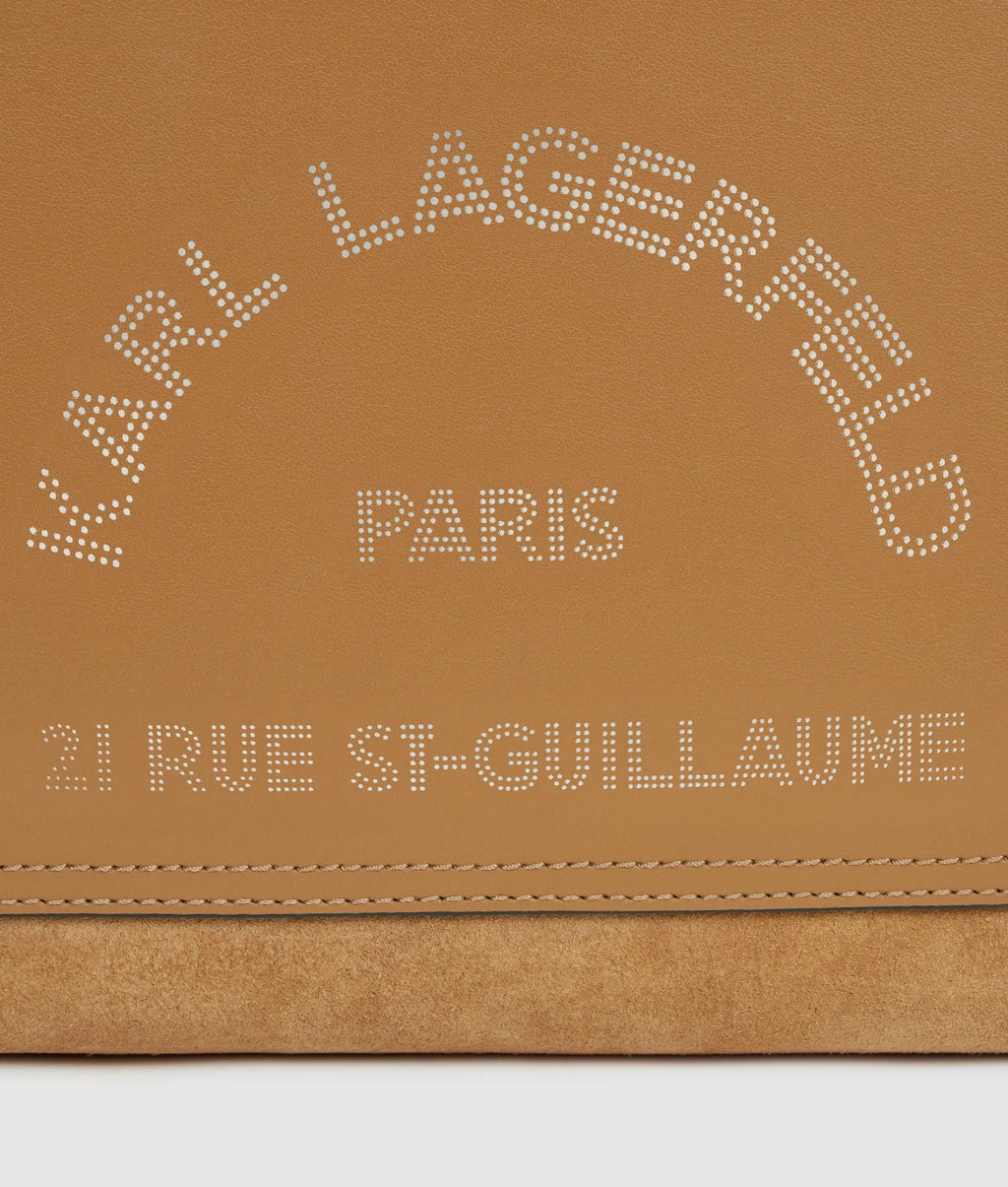 K/Daily small suede tote bag