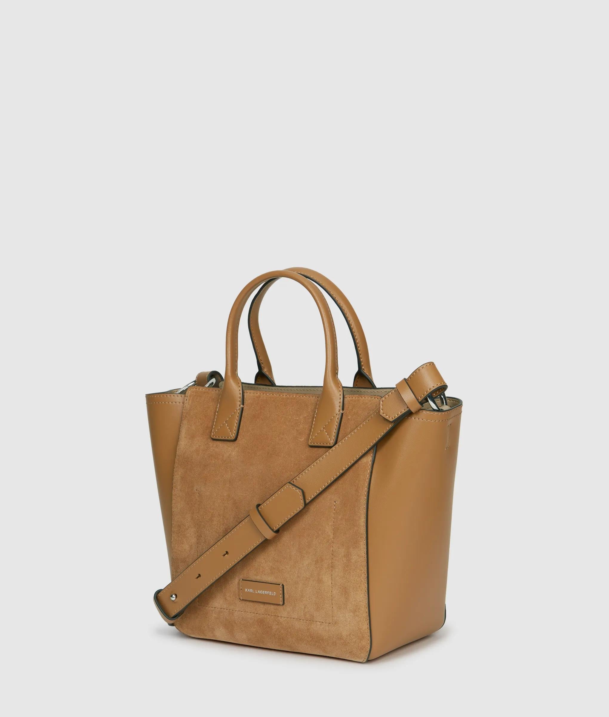 K/Daily small suede tote bag