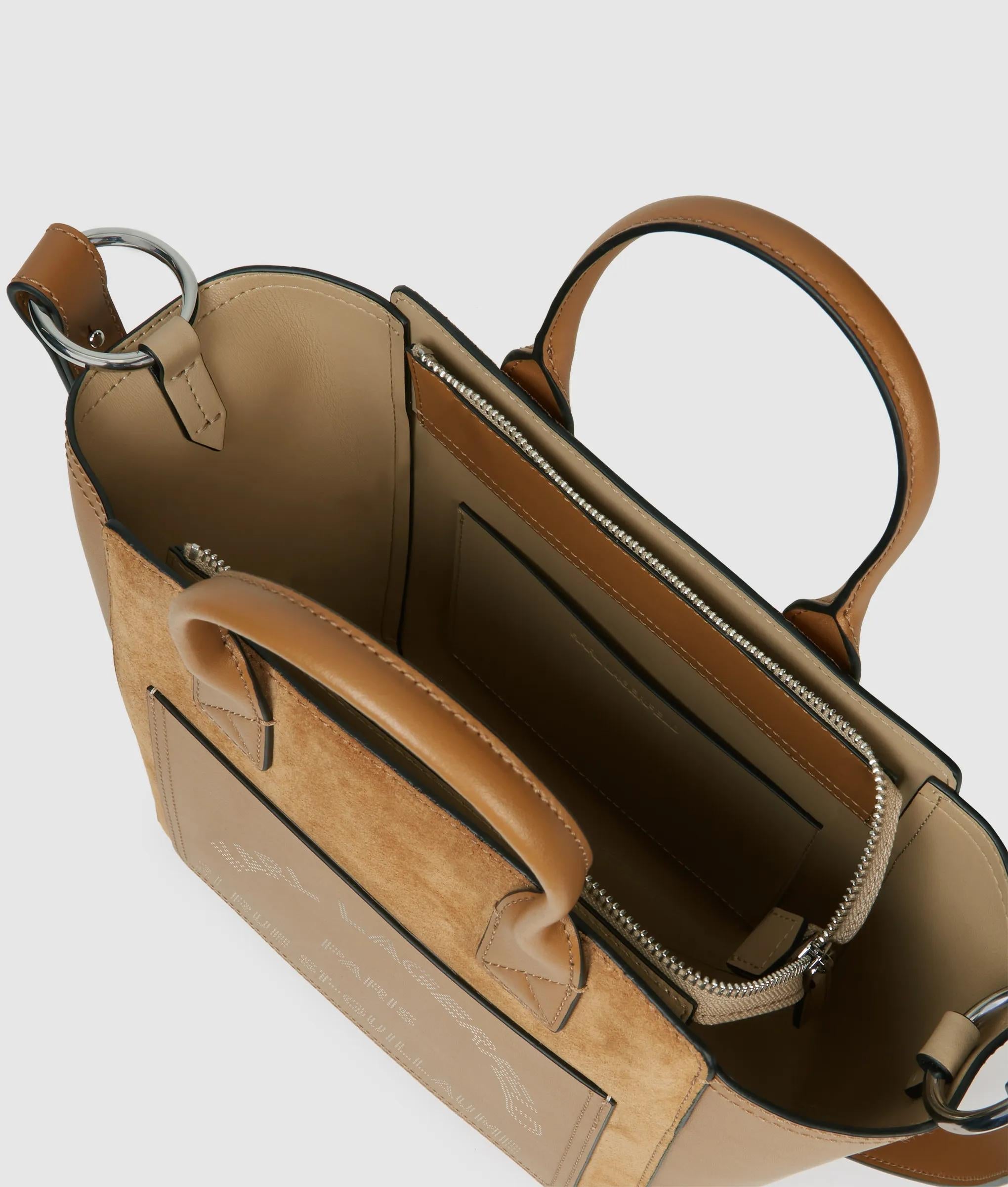 K/Daily small suede tote bag