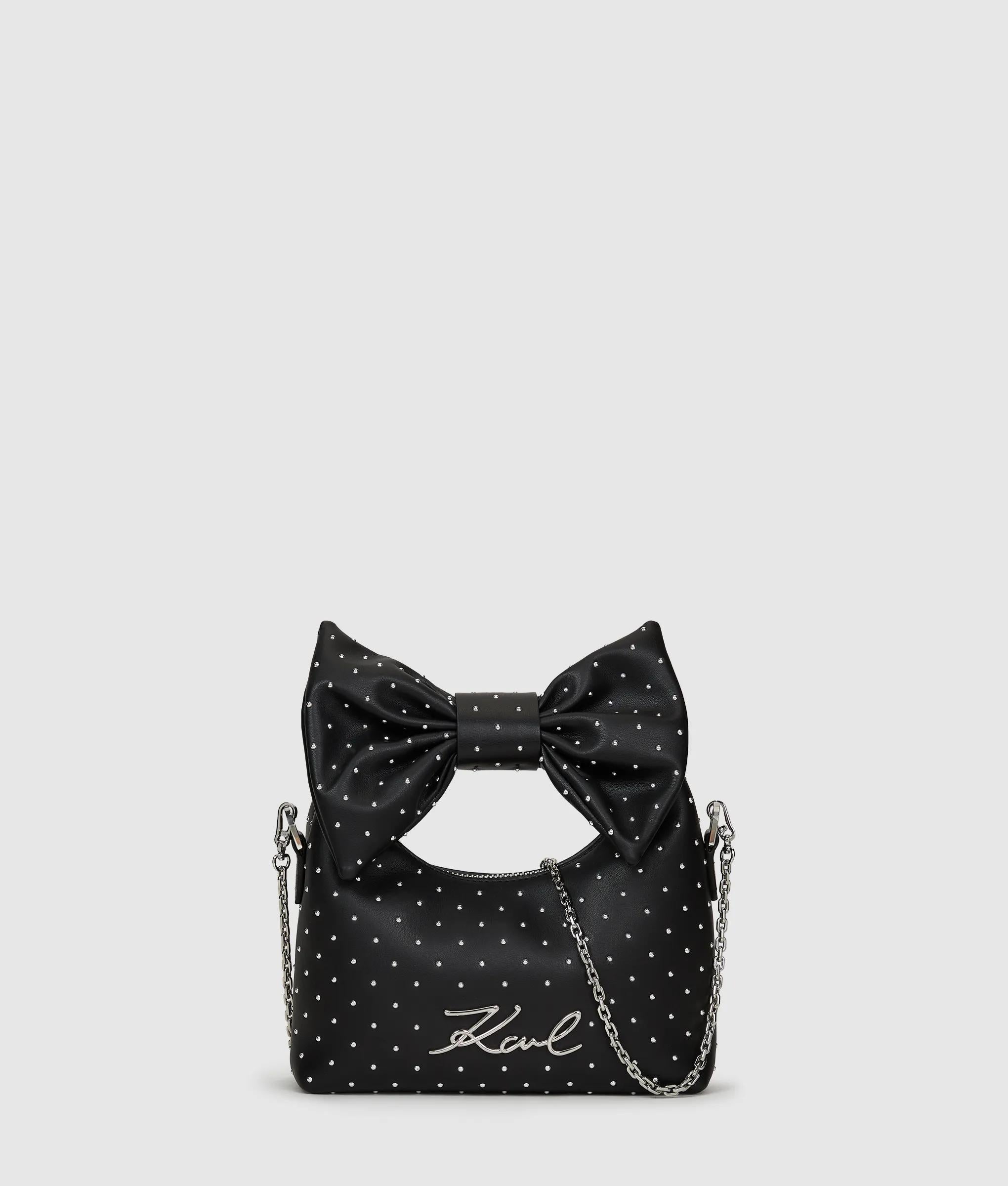 K/Soiree mini bow crossbody bag